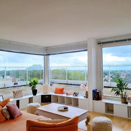 Penthouse/ Rooftop Ocean View เลออาฟร์ ภายนอก รูปภาพ