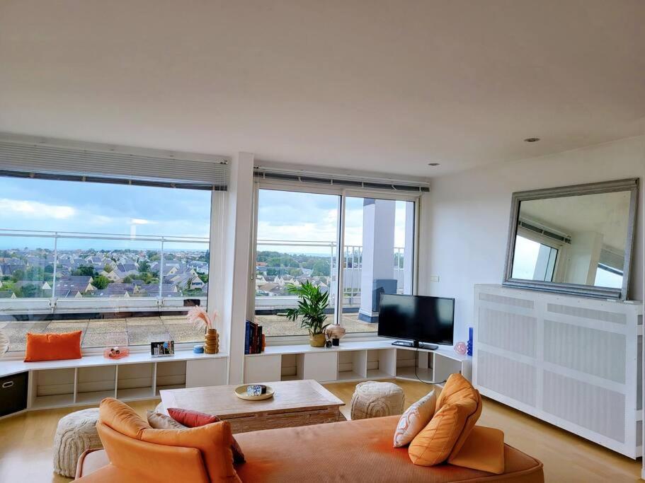 Penthouse/ Rooftop Ocean View เลออาฟร์ ภายนอก รูปภาพ